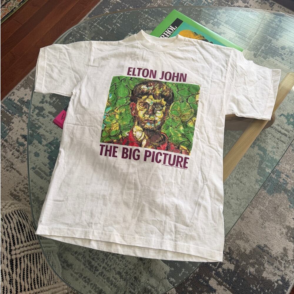 Elton John 1997 The Big Picture US Tour Tee